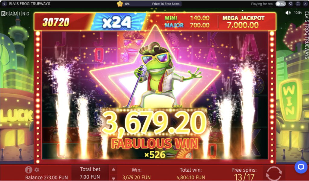 elvis frog slots